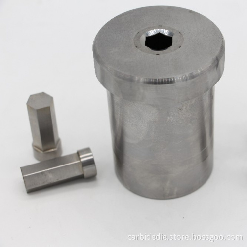 Professional Customized Punch Die Segmented Hex Carbide Die